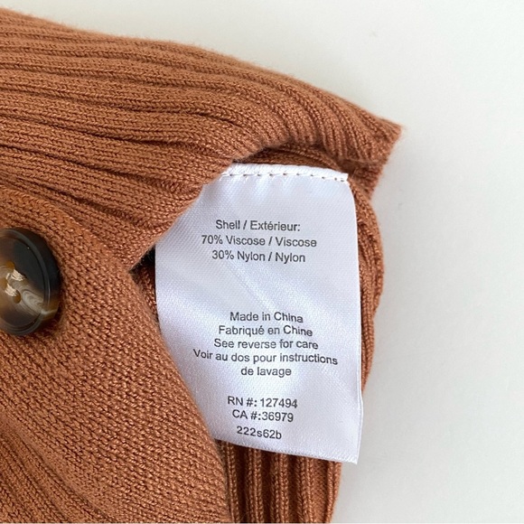 Heartloom Marija Midi Button Down Ribbed Knit Dress Cardigan - Picture 10 of 13